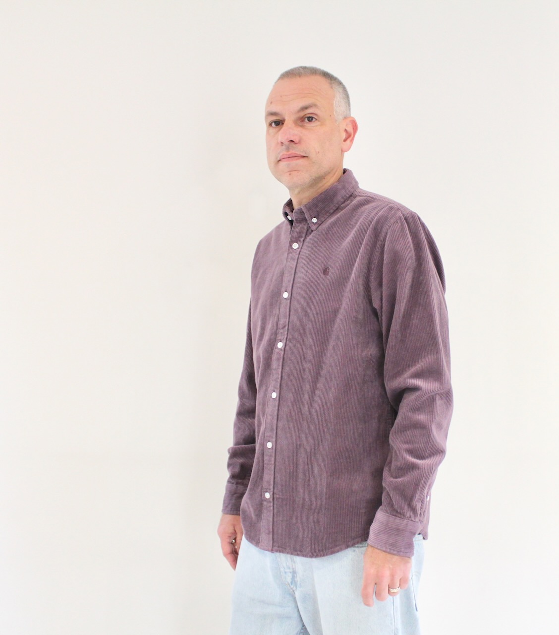 Carhartt Wip Madison Cord Shirt Phlox