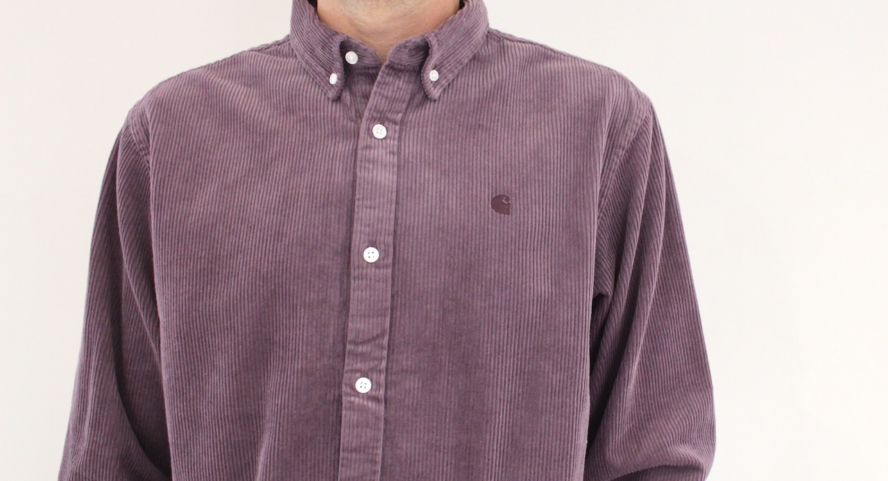 Carhartt Wip Madison Cord Shirt Phlox