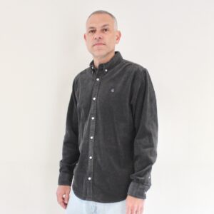 Carhartt Wip Madison Cord Shirt Graphite