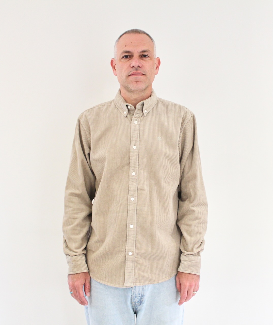 Carhartt Wip Madison Cord Shirt Wall