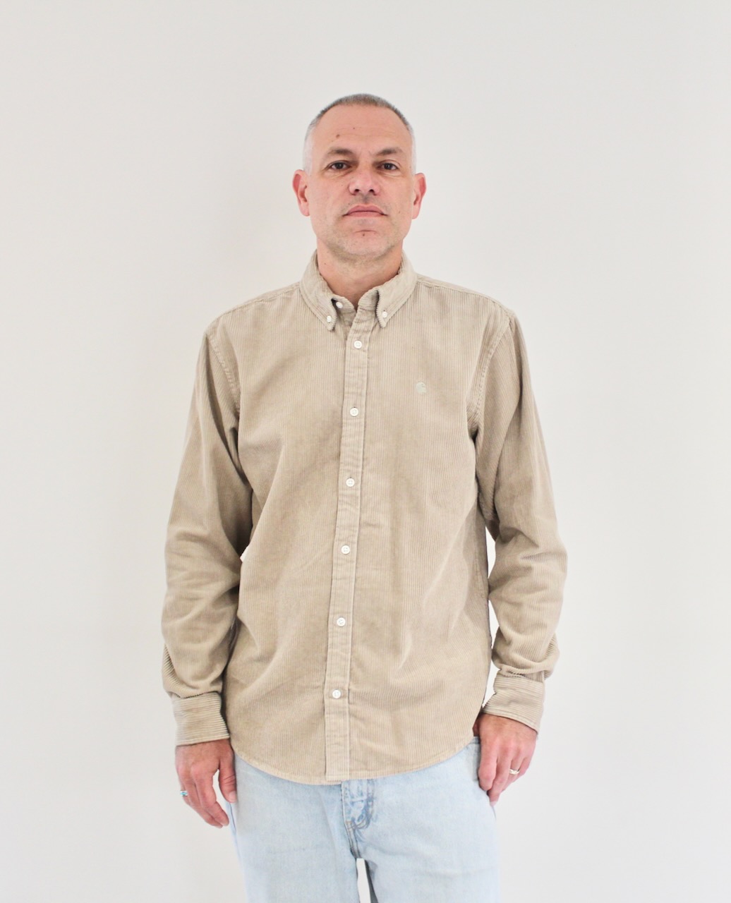 Carhartt Wip Madison Cord Shirt Wall