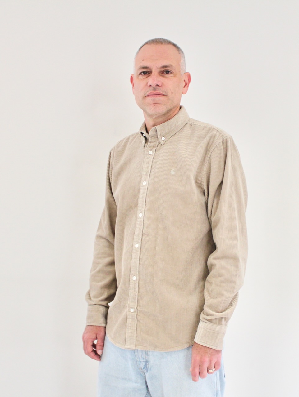 Carhartt Wip Madison Cord Shirt Wall