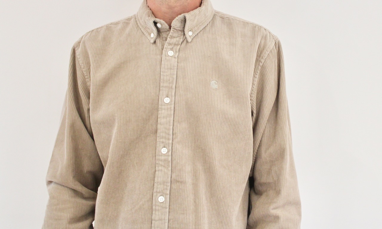Carhartt Wip Madison Cord Shirt Wall