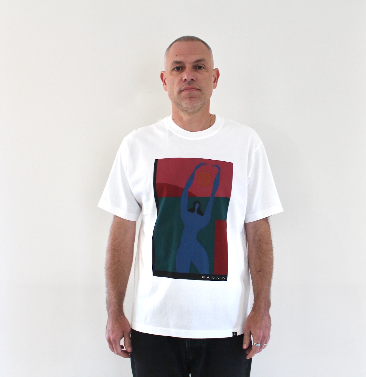 By Parra Protect the sun T-shirt White