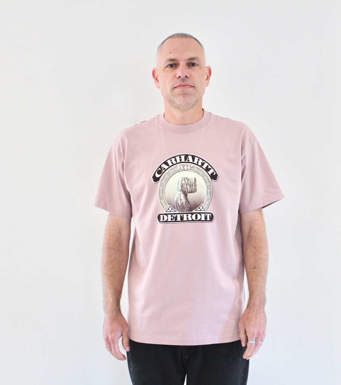Carhartt Wip Cold World T-shirt Glassy pink