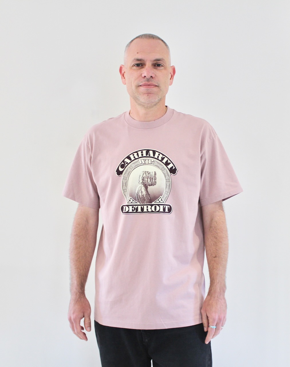 Carhartt Wip Cold World T-shirt Glassy pink