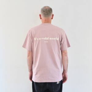 Carhartt Wip Cold World T-shirt Glassy pink