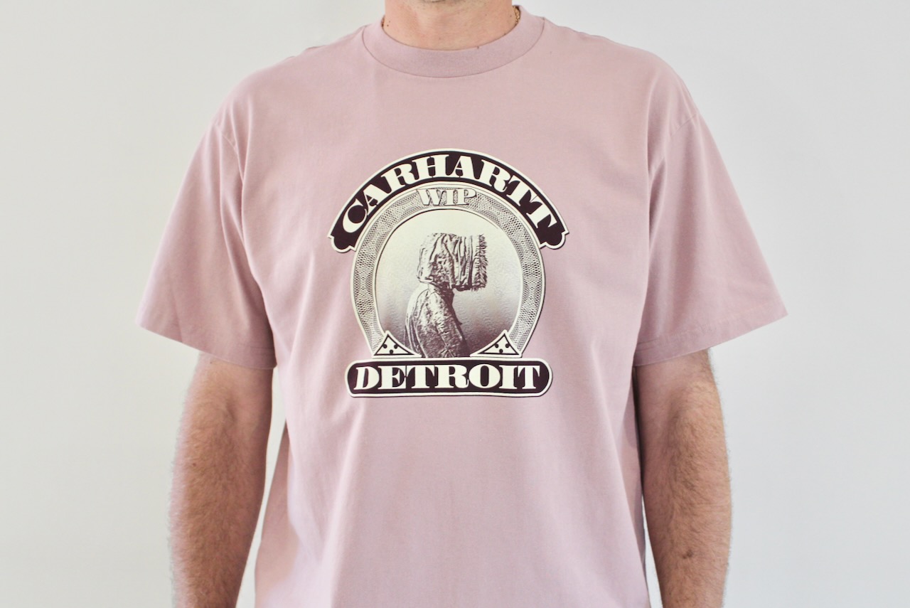Carhartt Wip Cold World T-shirt Glassy pink