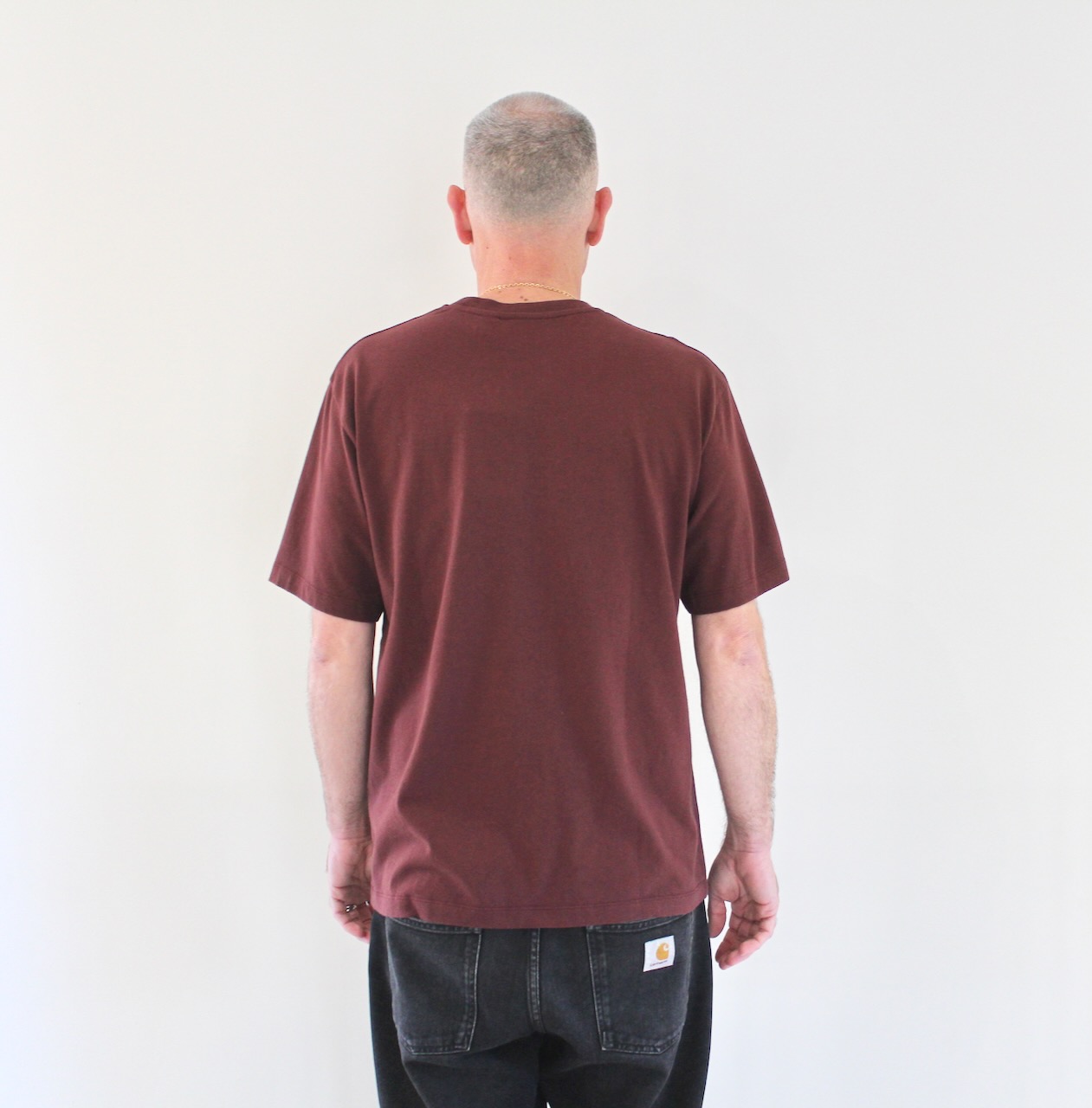 By Parra Protect the sun T-shirt Burgundy