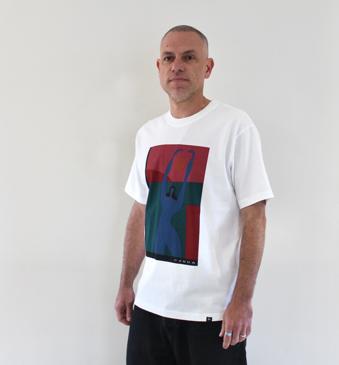 By Parra Protect the sun T-shirt White