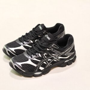 Asics Gel Cumulus 16 Black Black Silver