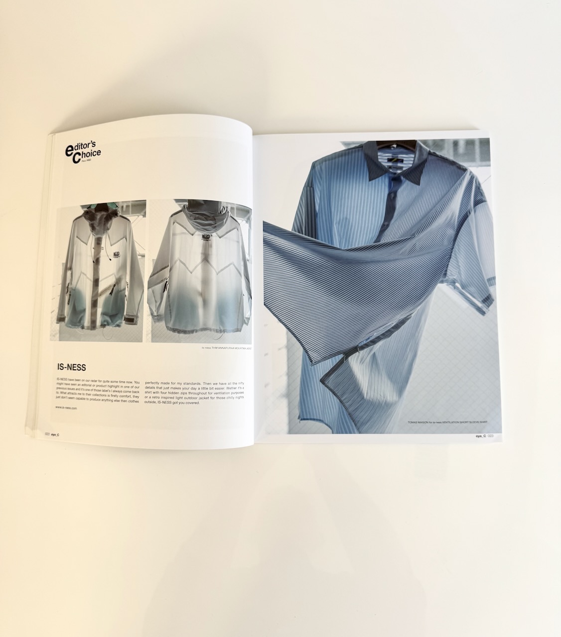 eye_c Magazine Inventory control N°8