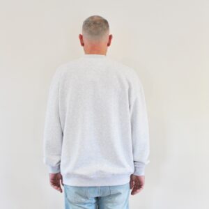 American Vintage Baptown Crewneck gris chiné