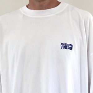 American Vintage Gixy Tee ML Blanc