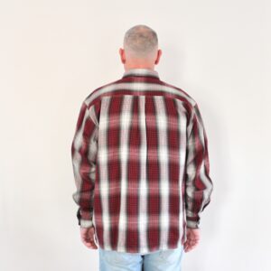 Carhartt Wip Harlin Shirt Check LS Chili Pepper