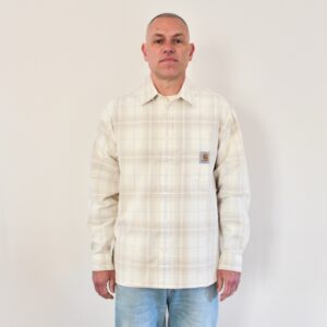 Carhartt Wip Wilber Shirt Check Natural