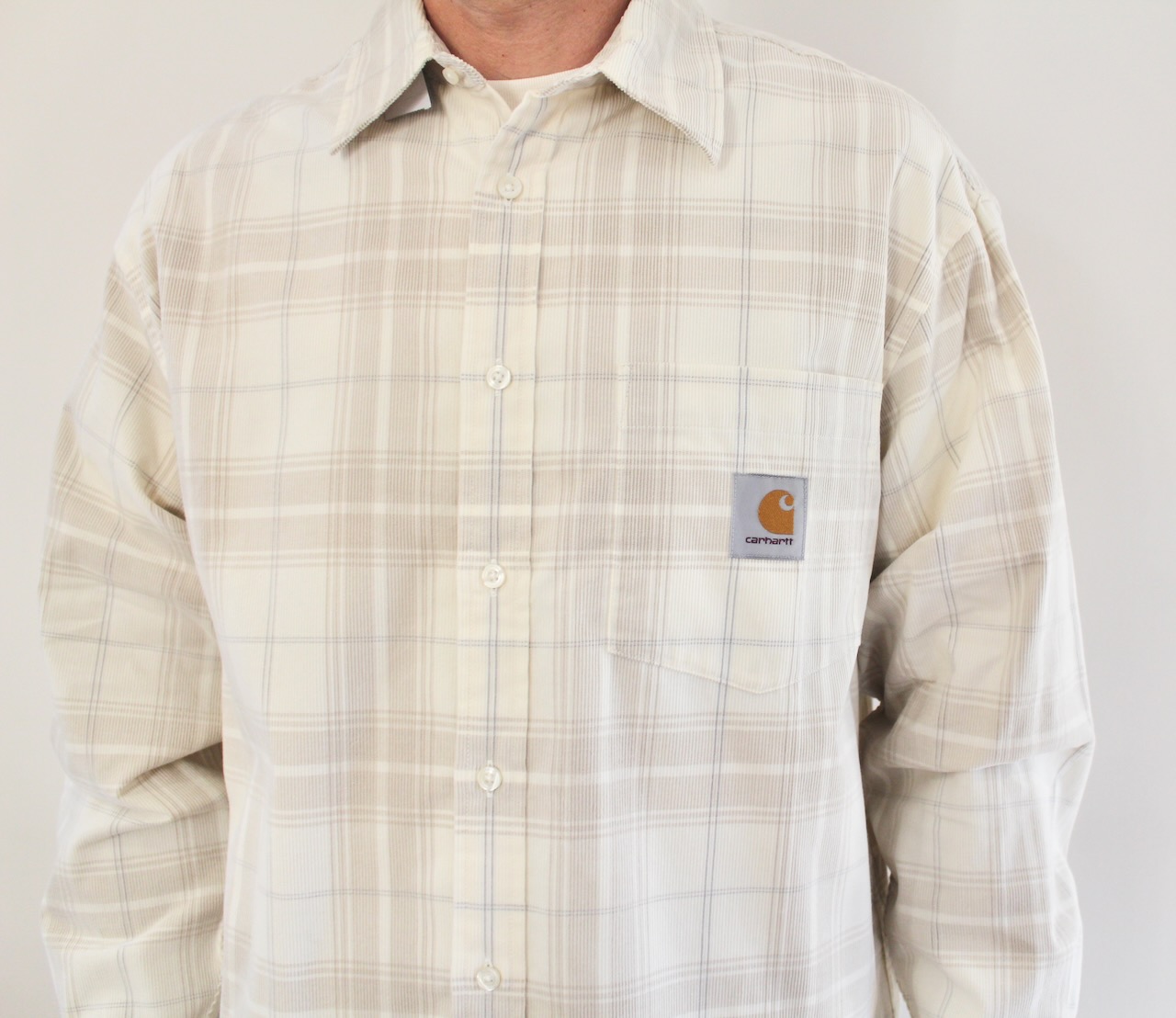 Carhartt Wip Wilber Shirt Check Natural