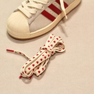 Superstar II W Valentine's Day Grey Red Heart