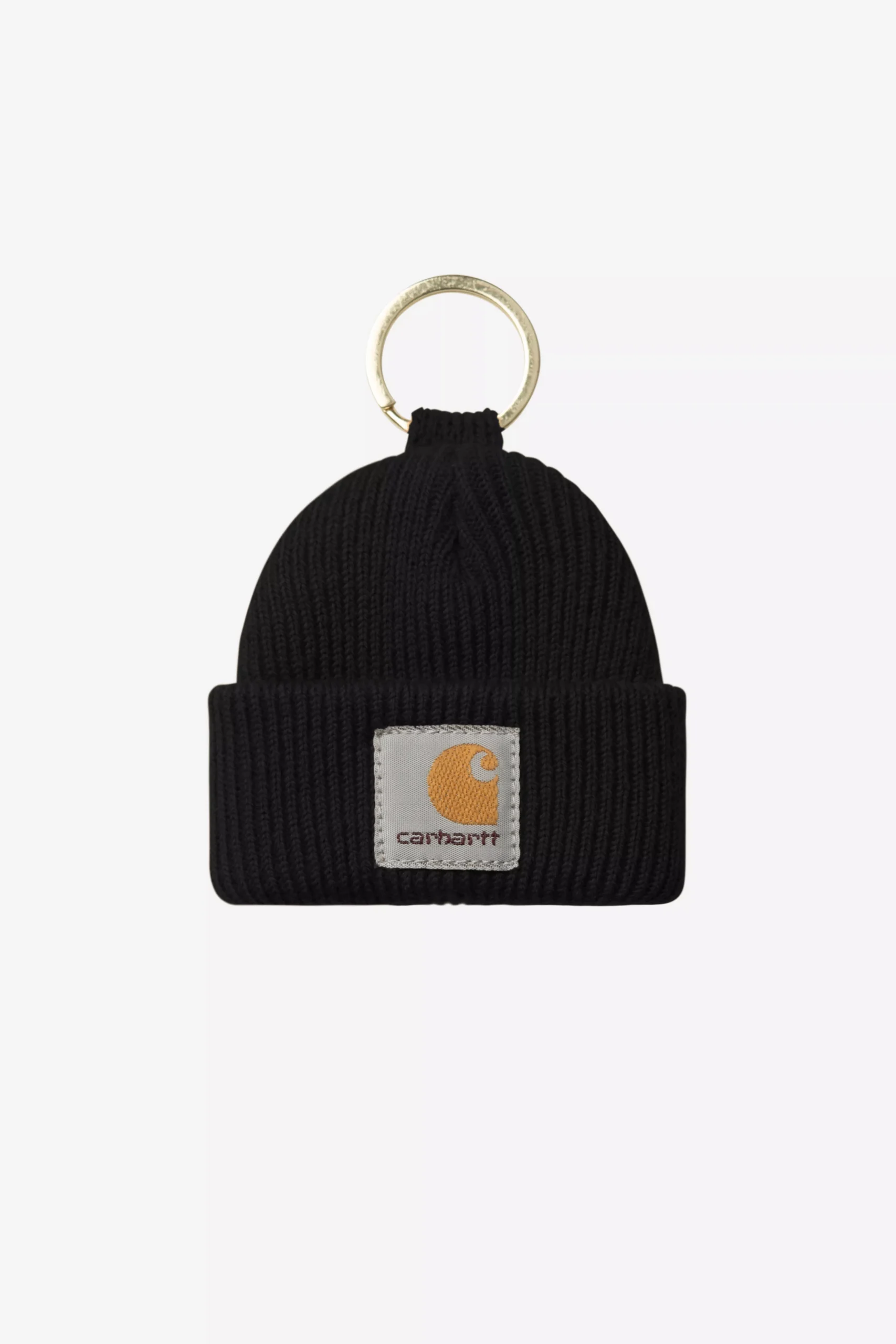 Carhartt Wip Mini Watch Hat Keychain Black