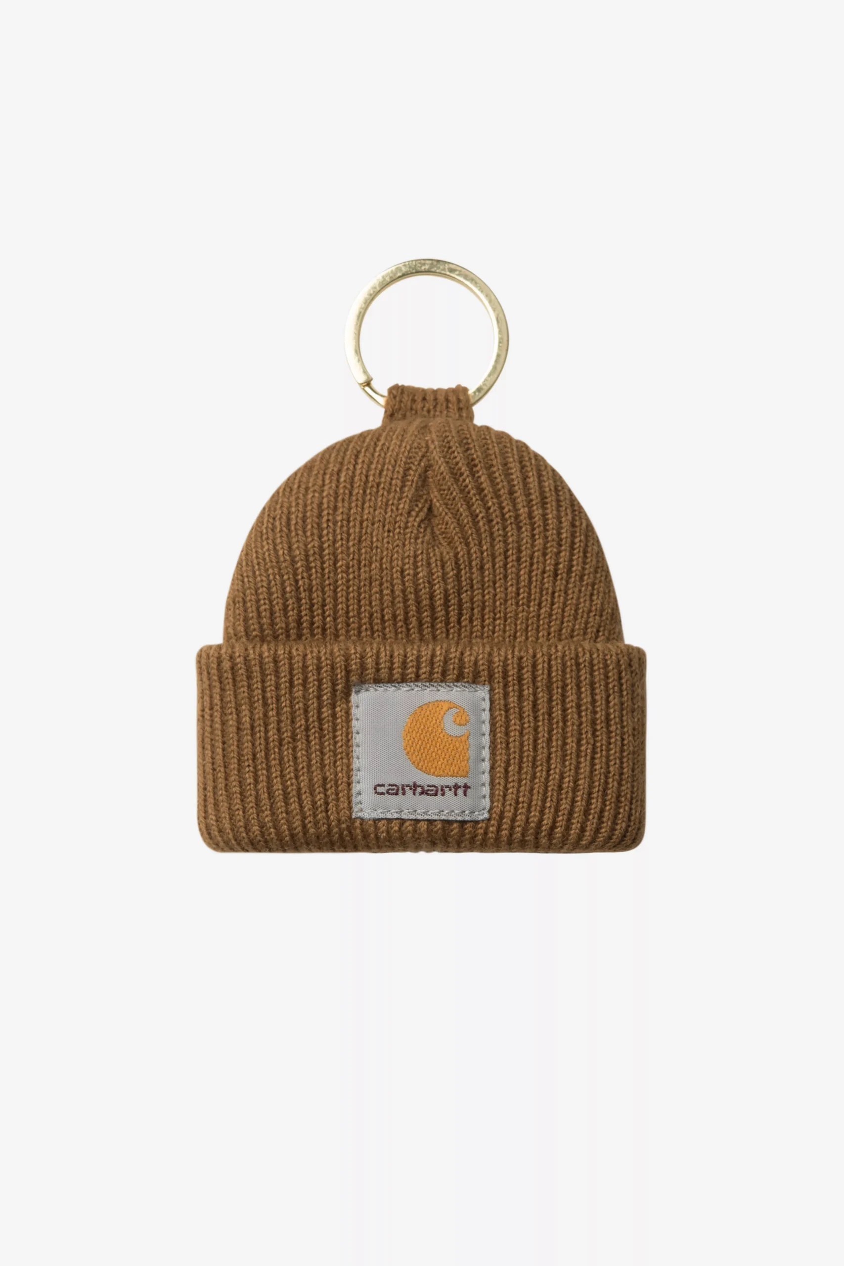 Carhartt Wip Mini Watch Hat Keychain Hamilton Brown