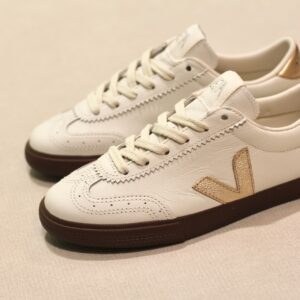 Veja Volley 0.T Leather White Platine Bark