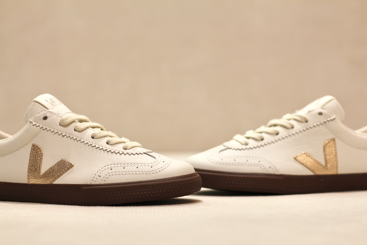 Veja Volley 0.T Leather White Platine Bark