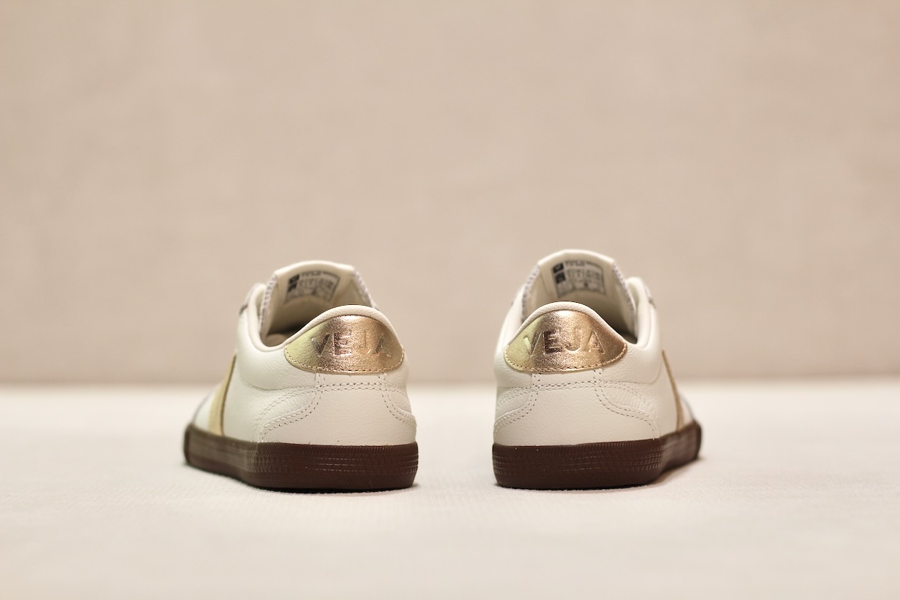 Veja Volley 0.T Leather White Platine Bark