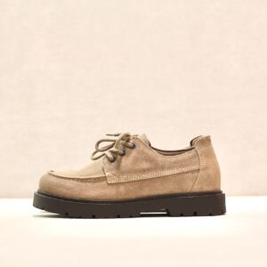 Birkenstock Highwood Moc Lace Low Gray Taupe