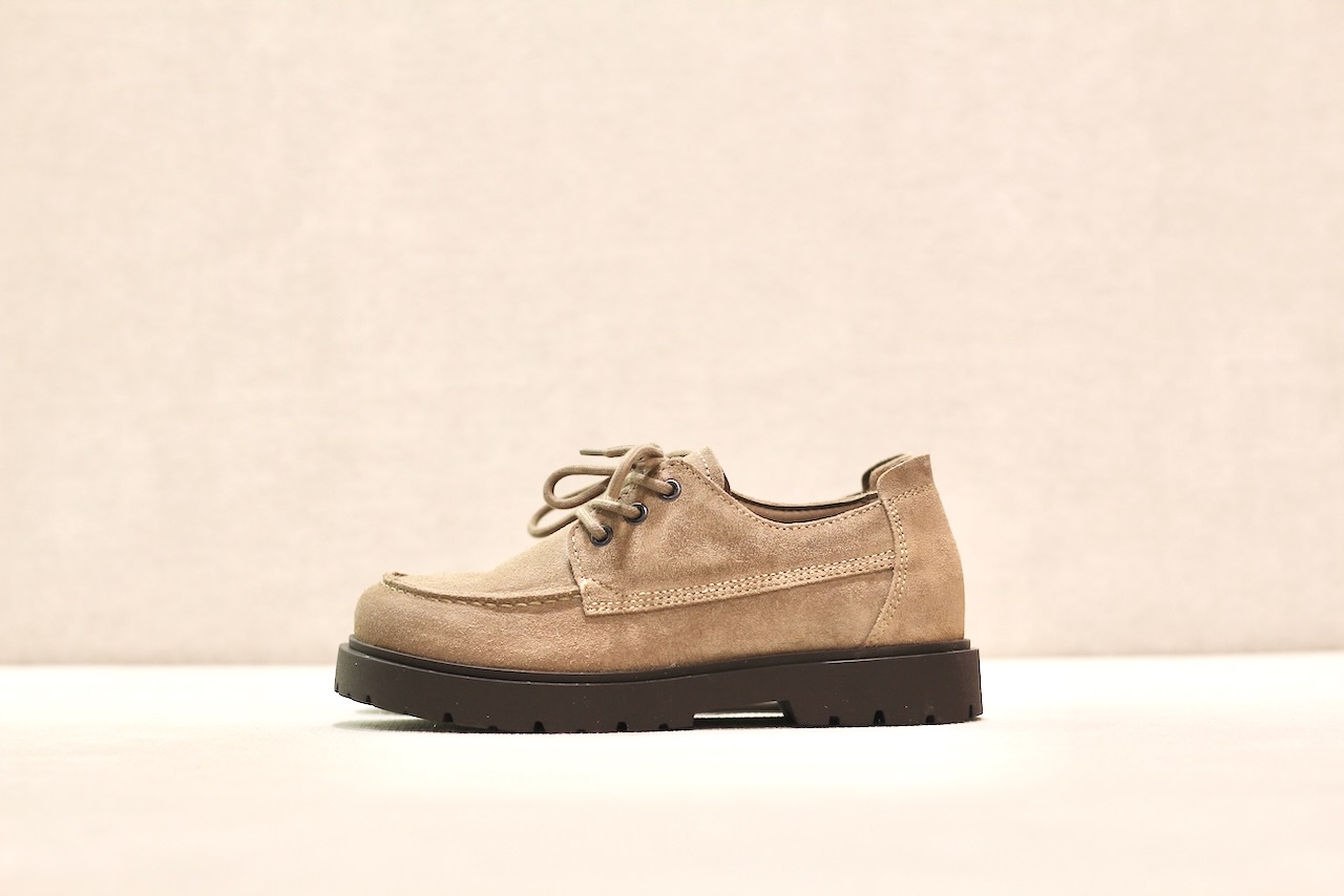 Highwood Moc Lace Low Gray Taupe