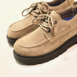 Birkenstock Highwood Moc Lace Low Gray Taupe