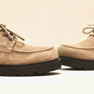 Birkenstock Highwood Moc Lace Low Gray Taupe