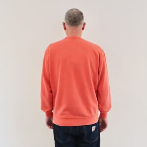 Bisous Crewneck Glamour Washed Red