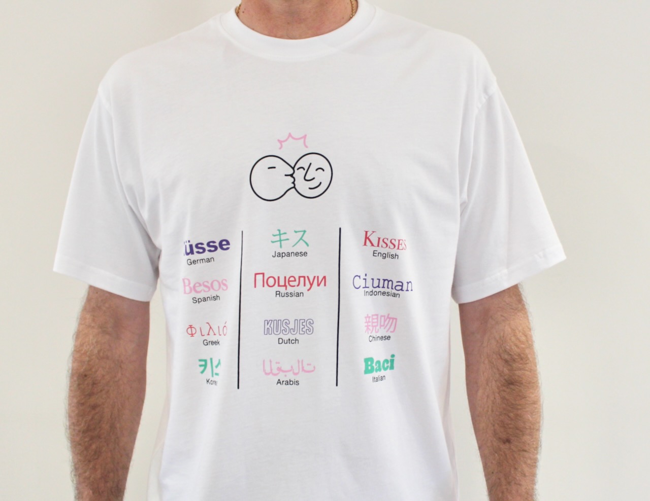 Tshirt Body Language White