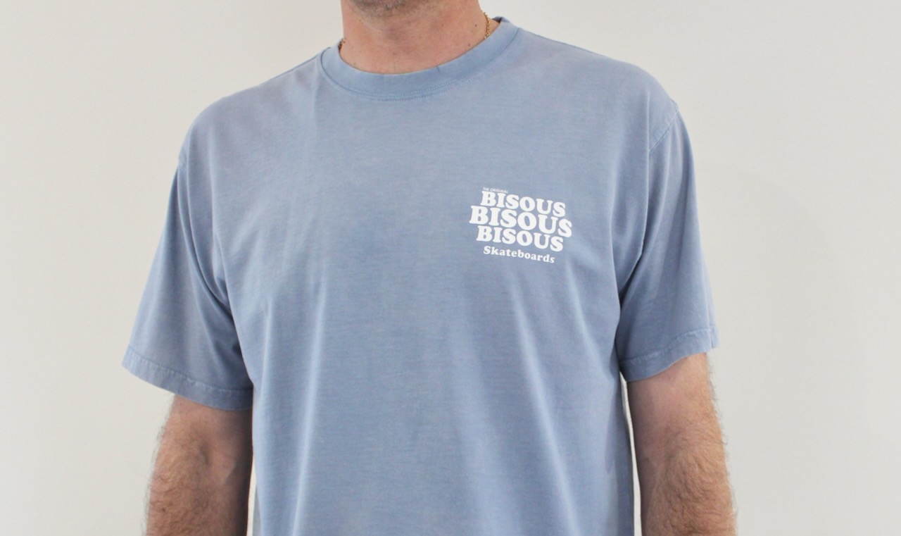 Bisous Tshirt Grease Light Blue