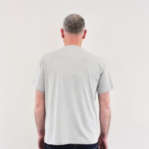 Bisous Tshirt Glamour Washed Grey