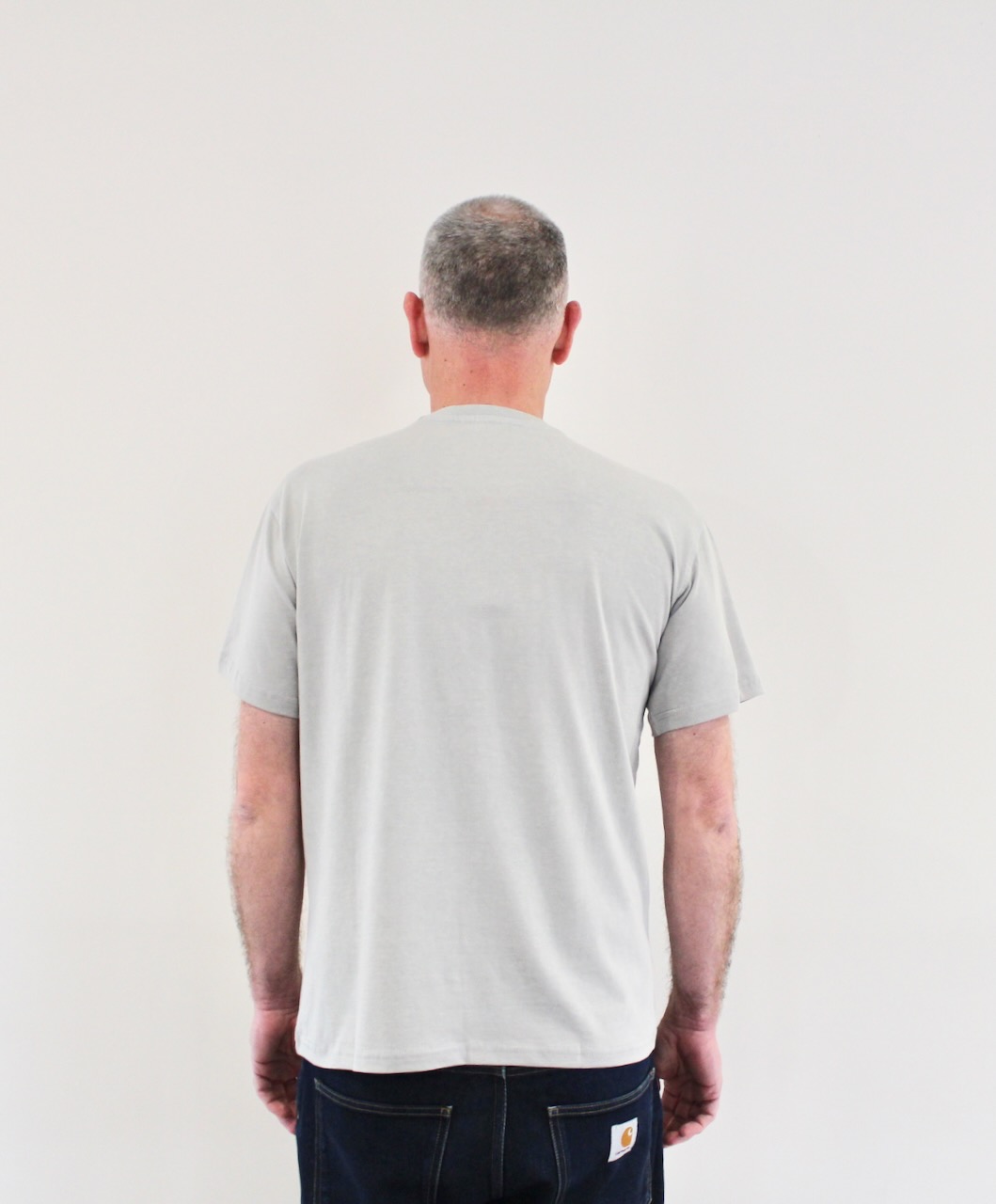 Bisous Tshirt Glamour Washed Grey