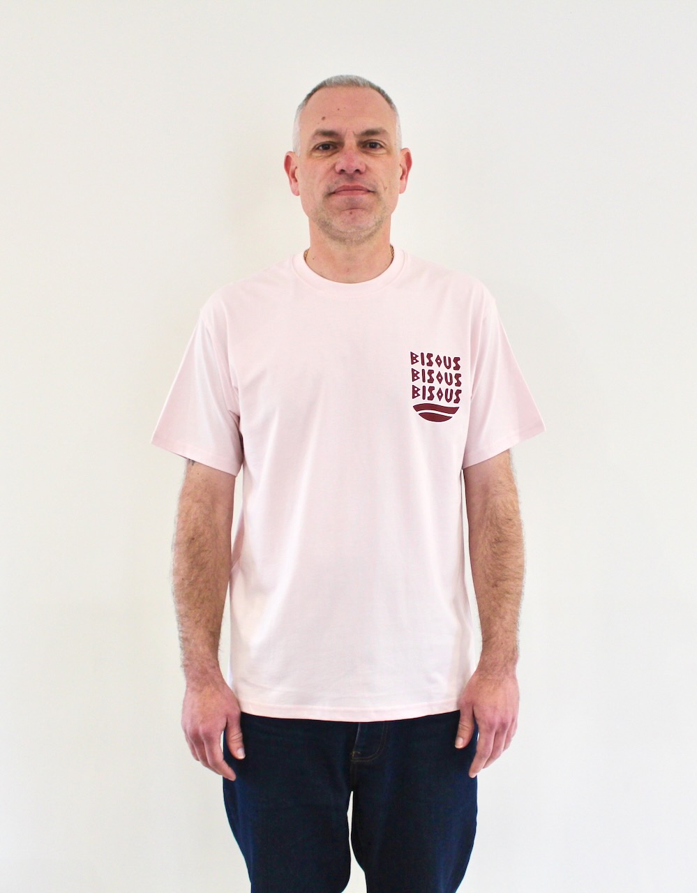 T-shirt Cap Dagde Light Pink