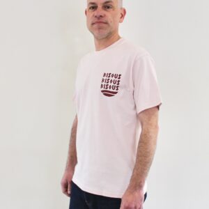 Bisous T-shirt Cap Dagde Light Pink