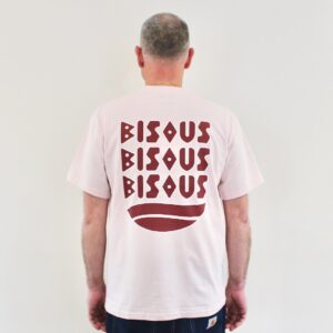 Bisous T-shirt Cap Dagde Light Pink