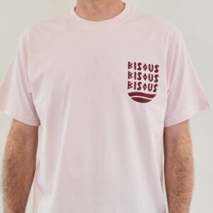 Bisous T-shirt Cap Dagde Light Pink