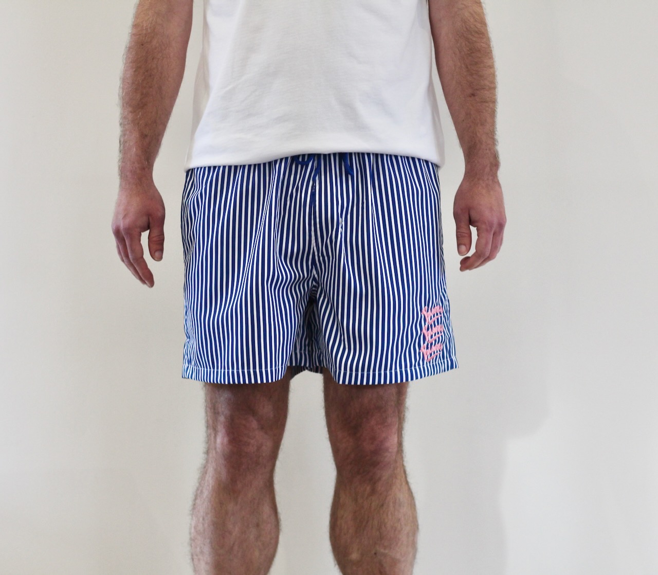 Bisous Swimshort Gianni Stripes Navy