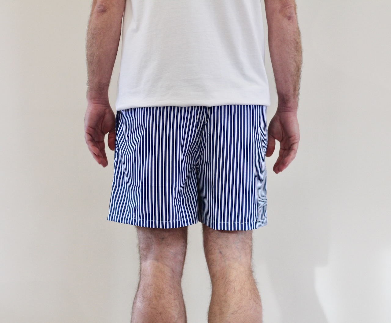 Bisous Swimshort Gianni Stripes Navy