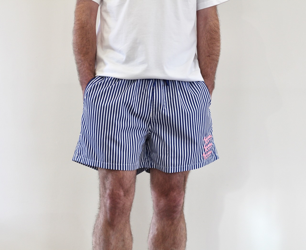 Bisous Swimshort Gianni Stripes Navy