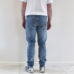 Carhartt Wip Klondike Pant Blue Worn Bleached
