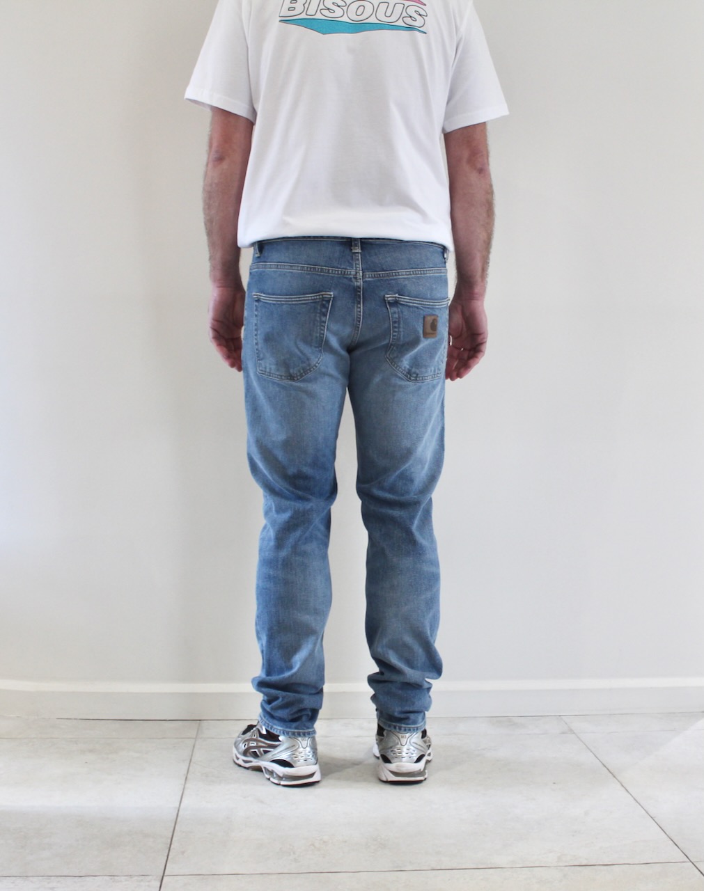 Carhartt Wip Klondike Pant Blue Worn Bleached