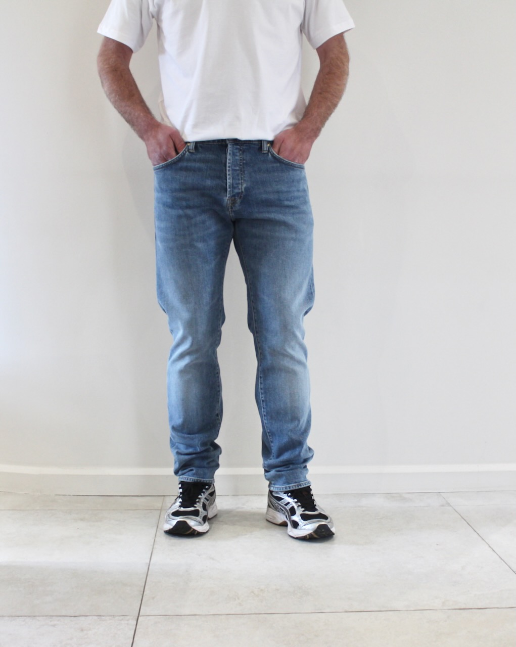 Carhartt Wip Klondike Pant Blue Worn Bleached