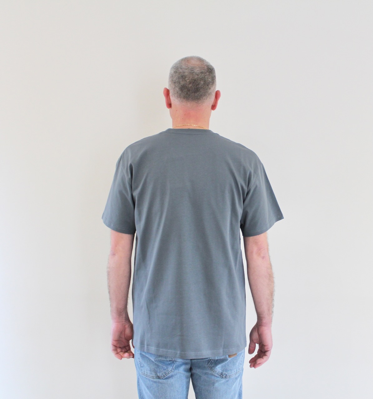 Carhartt Wip Chase T-shirt Cozy Blue Gold