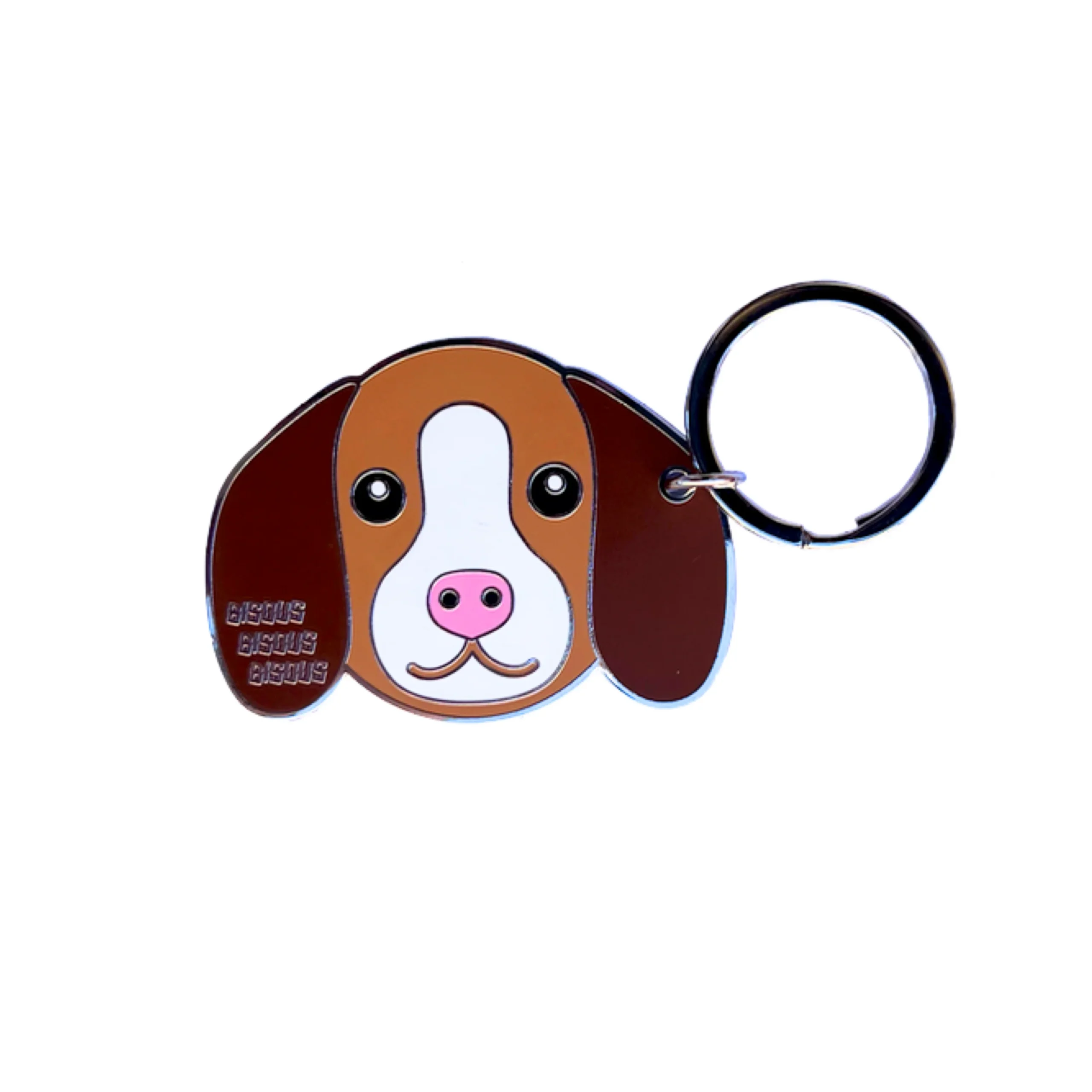 Bisous Keyring Chien