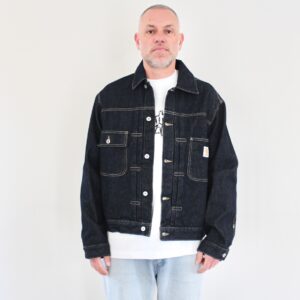 Carhartt Wip Belmar Jacket Blue Rinsed