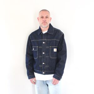Carhartt Wip Belmar Jacket Blue Rinsed